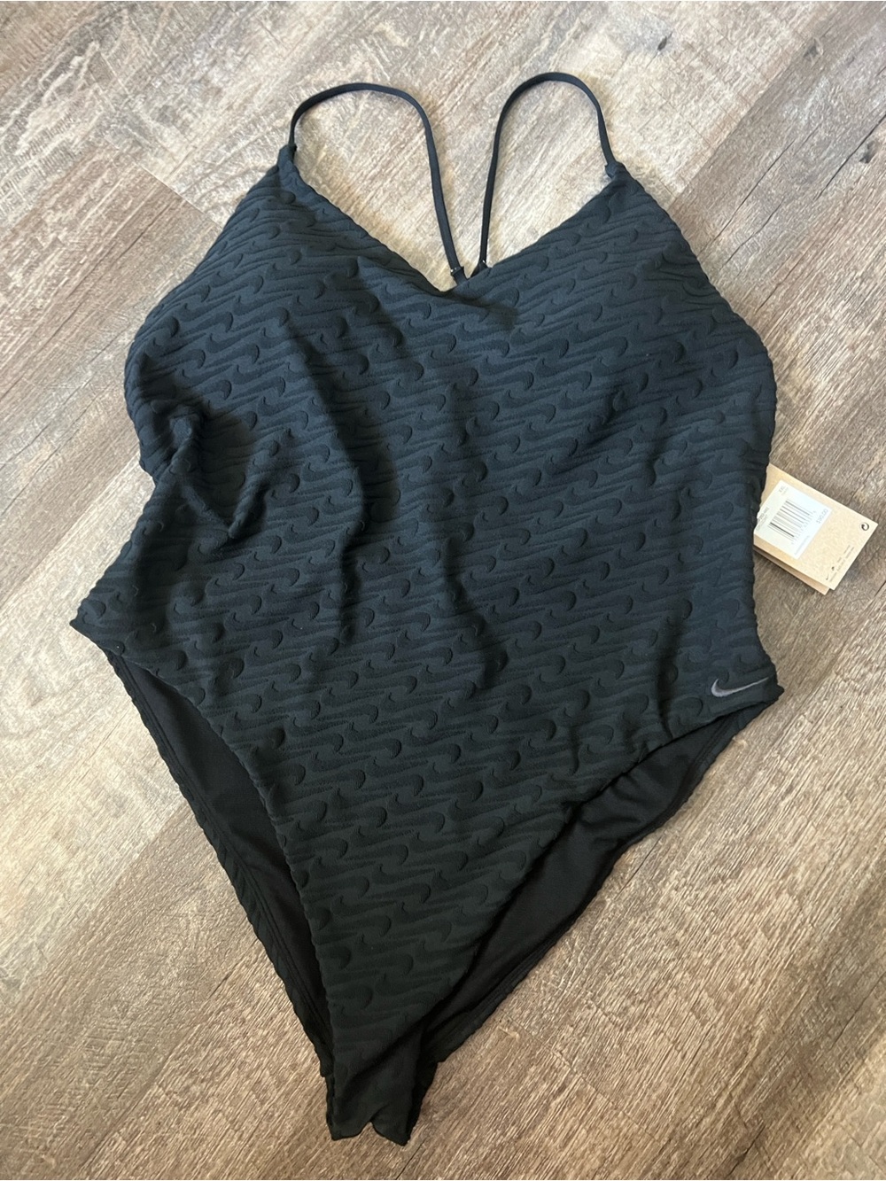 Nike Swoosh Link Y-back One-Piece Swimsuit-Size XXL
